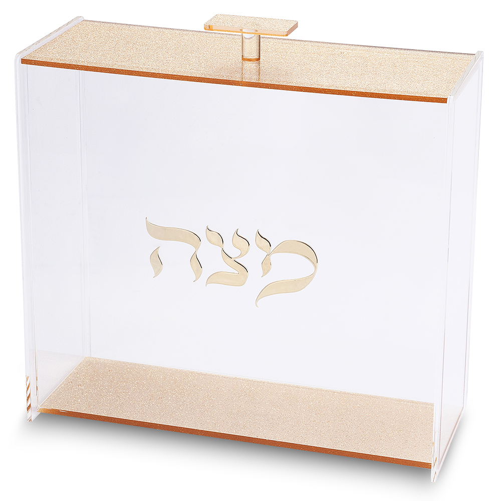 Clear Lucite Stand for Matzah 23*21 cm
