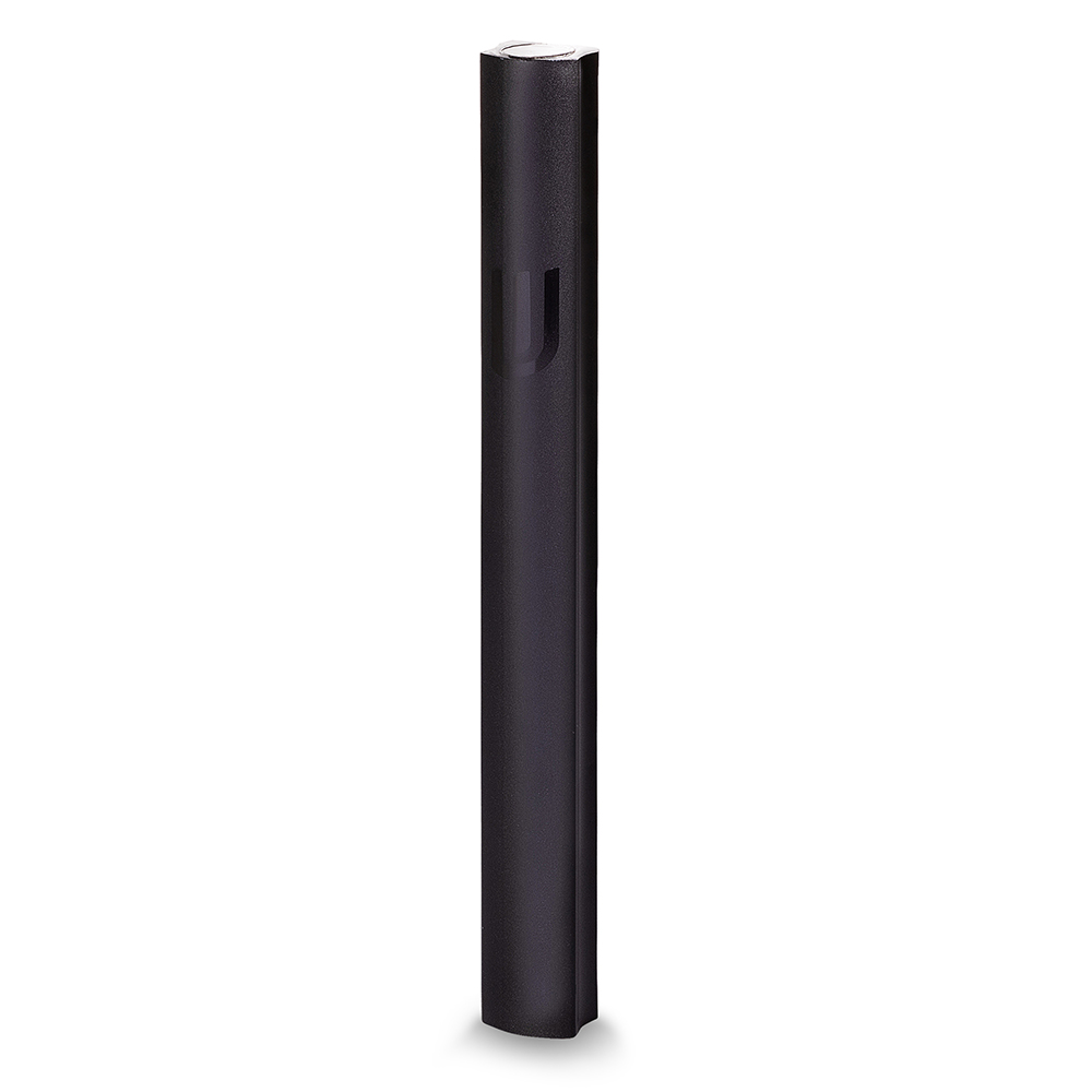 Aluminum Mezuzah 15 cm- Black