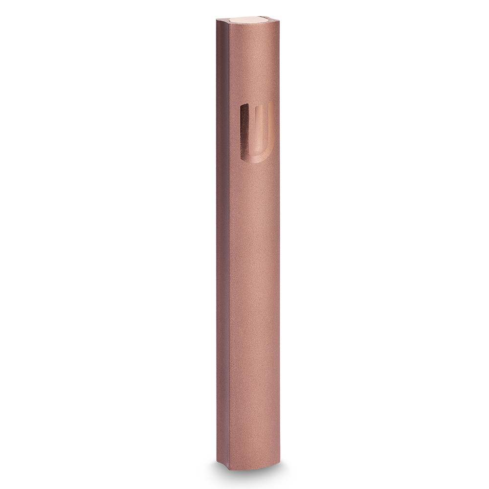 Aluminium Mezuzah 15cm - Brown