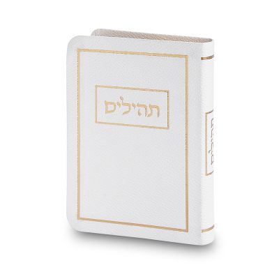 ART תהילים 13*9 ס"מ - לבן