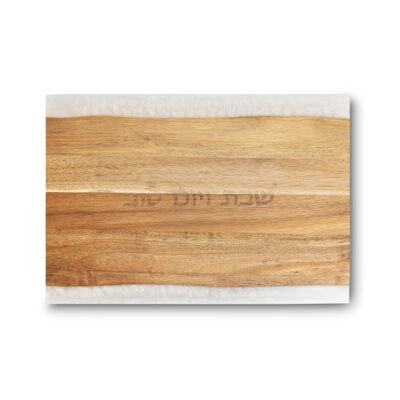 מגש חלה עם אפוקסי 41x28 ס"מ