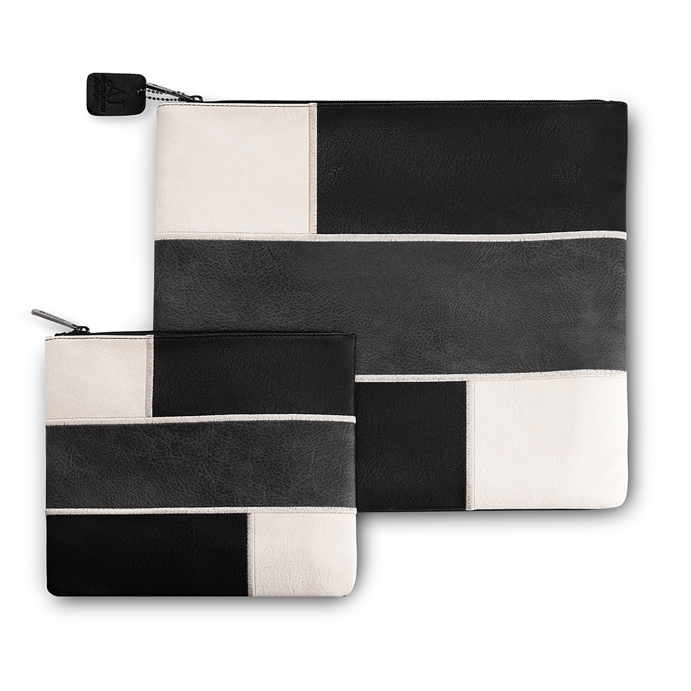 Faux Leather Tallit Tefillin Set 36x34 cm