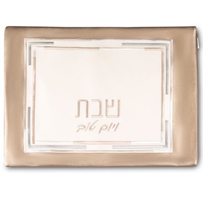 תיק חלה מעור סינתטי עם בידוד תרמי - לבן