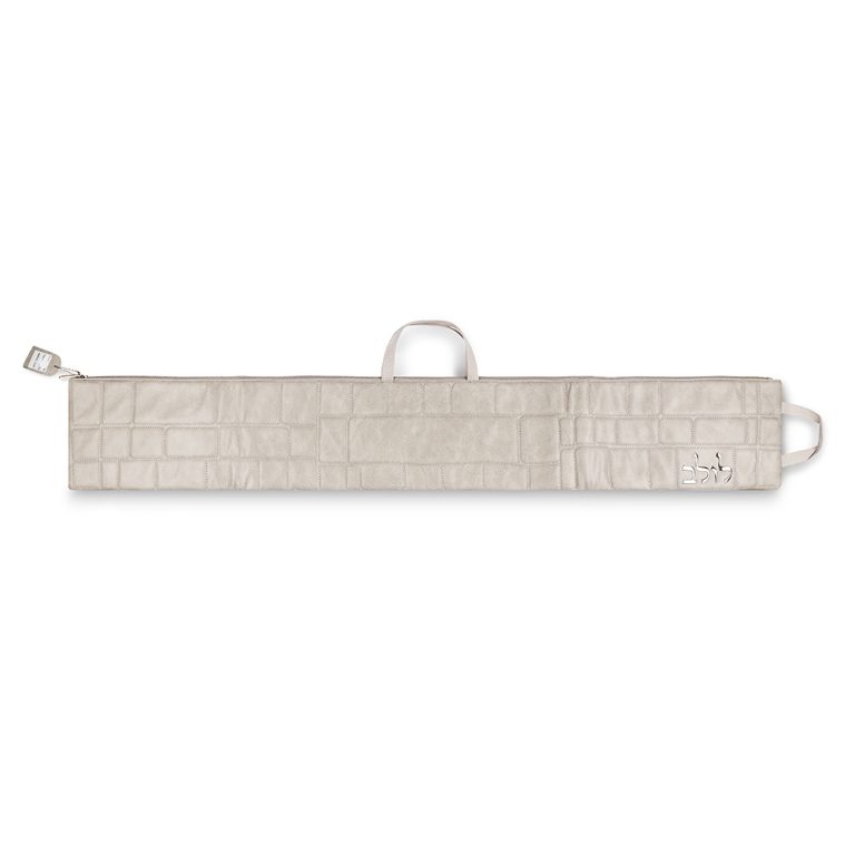 Faux Leather Pouch for Lulav 116x19 cm - Concrete