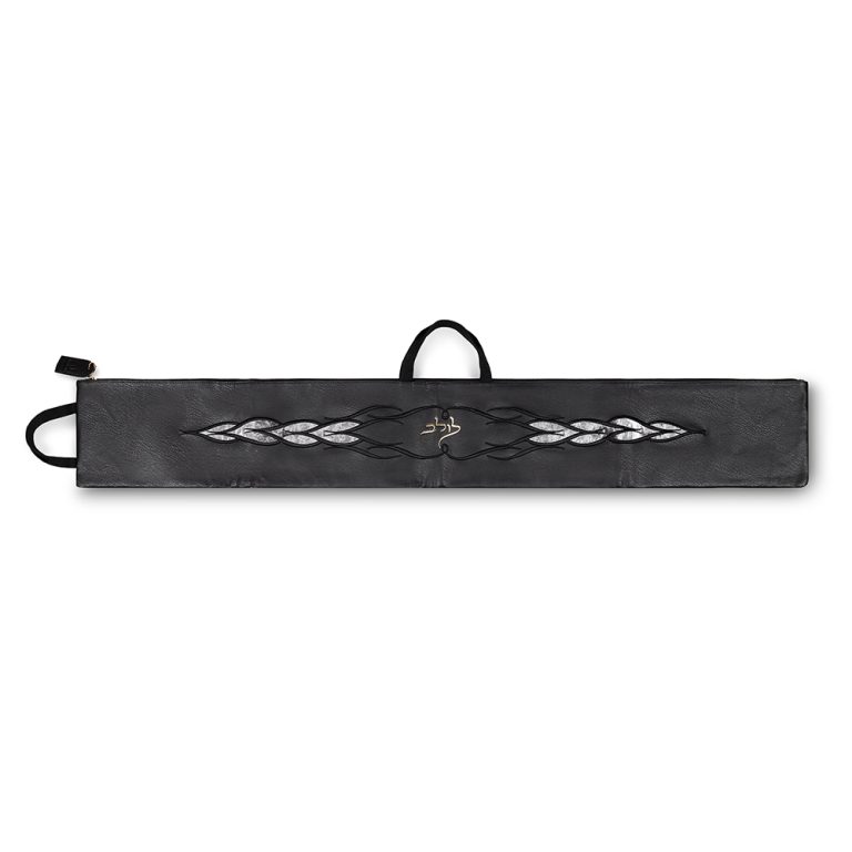 Faux Leather Pouch for Lulav 116x19 cm -Black