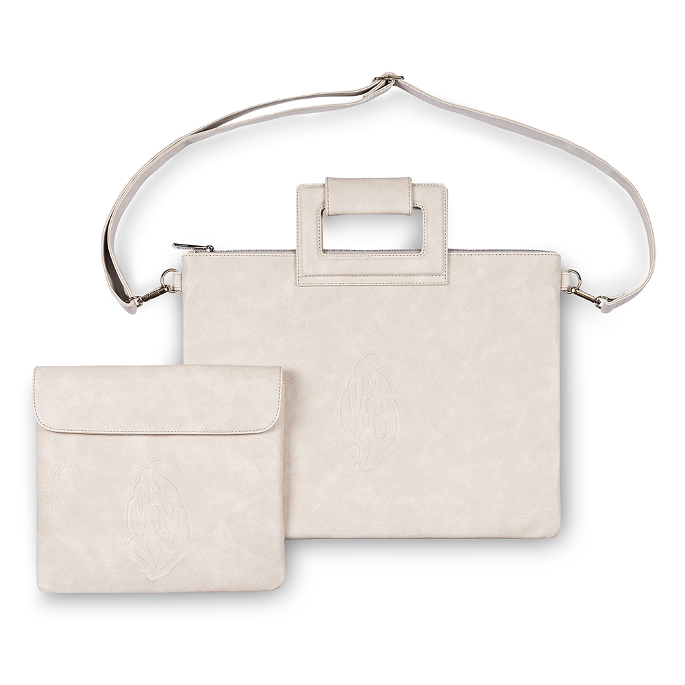 Leatherette Fabric Talit & Tefilin Set 38*31 cm