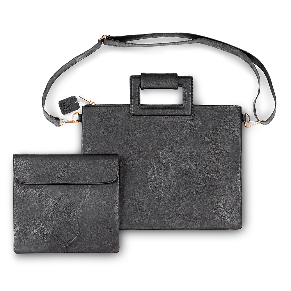 Leatherette Fabric Talit & Tefilin Set 38*31 cm