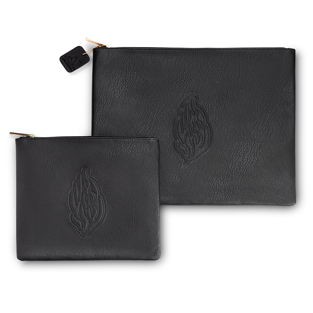 Leatherette Tallit - Tefillin Set 36*29 cm
