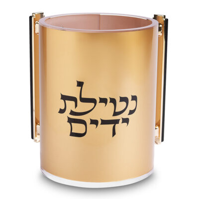 כוס נטלה שקופה אקרילית 13 ס"מ