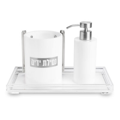 סט נטלה, מתקן סבון ומגש אקרילי