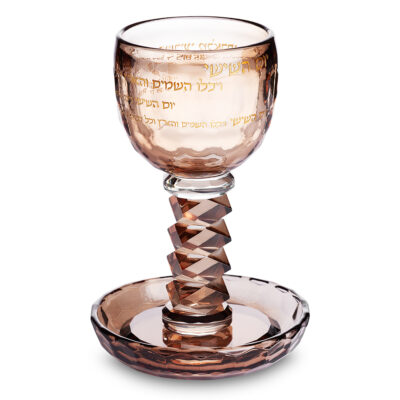 Crystal & Ceramic Kiddush Cups