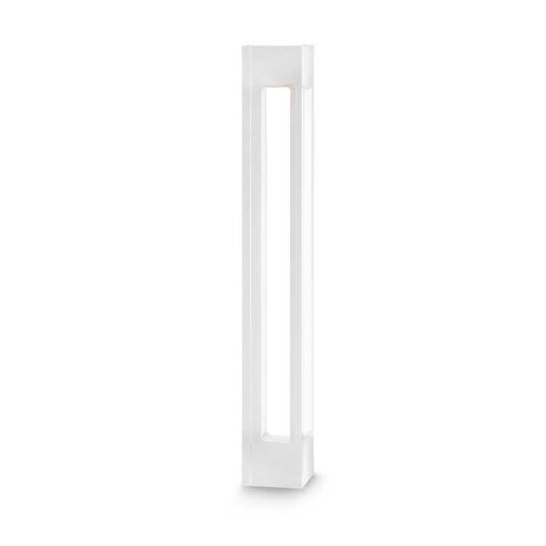 Perspex Mezuzah 15 cm - White